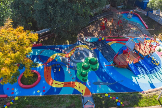 Playground: diversão segura para as crianças 